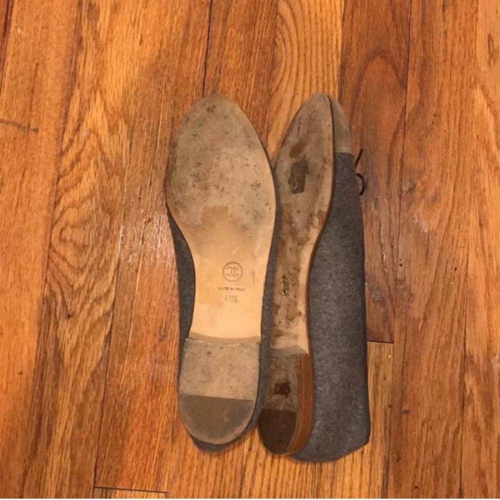 **SOLD** CHANEL Ballerinas SZ 41.5 - Picture 5 of 7